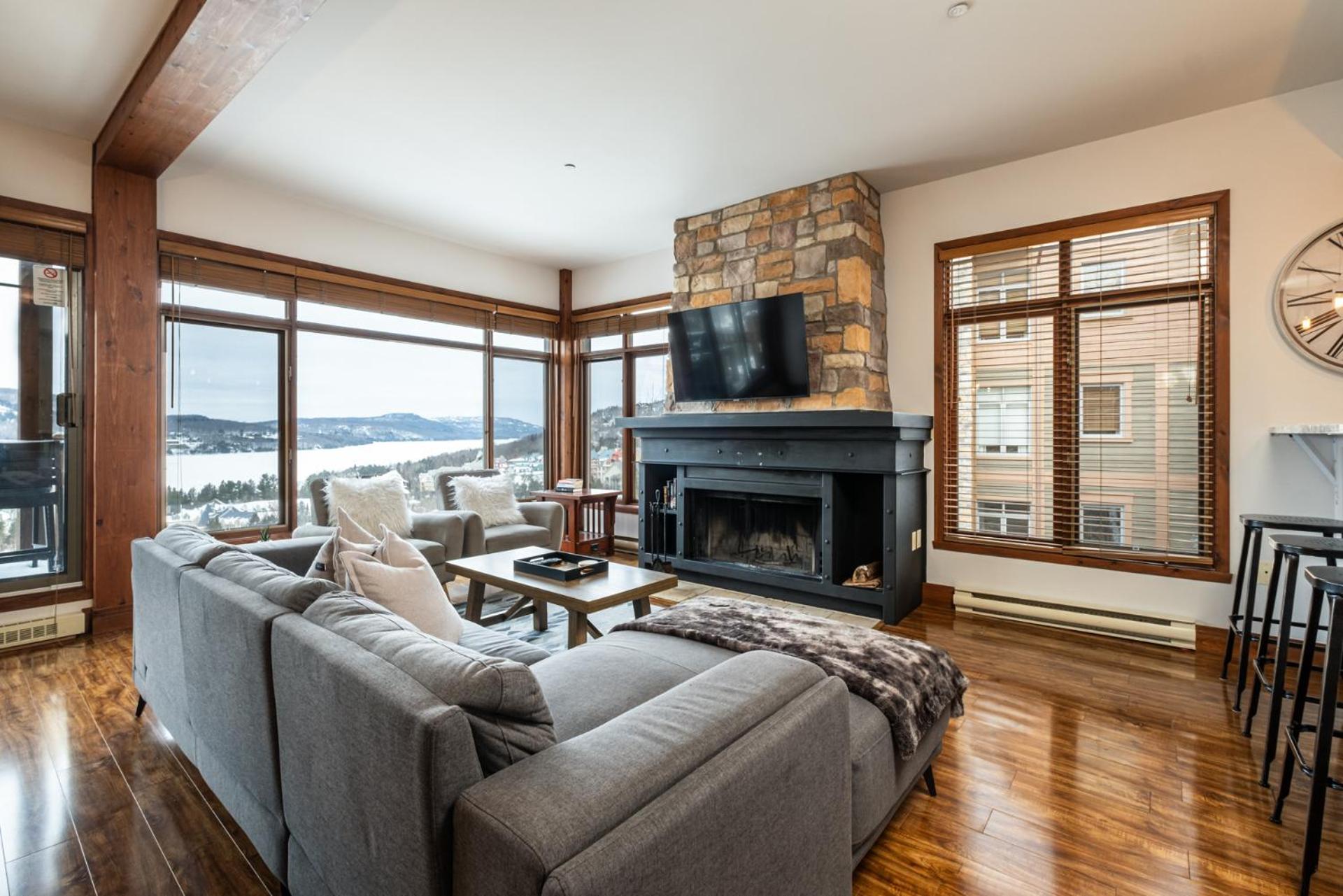Tremblant Prestige - Altitude 170-5 Apartment Mont-Tremblant Bagian luar foto
